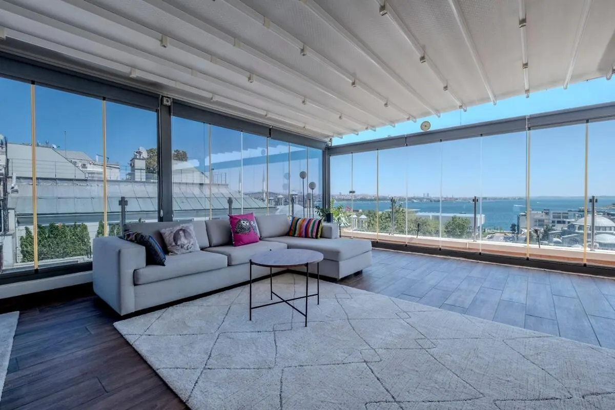 Appartamento Unique Terrace Rooftop Provincia di Provincia di Istanbul